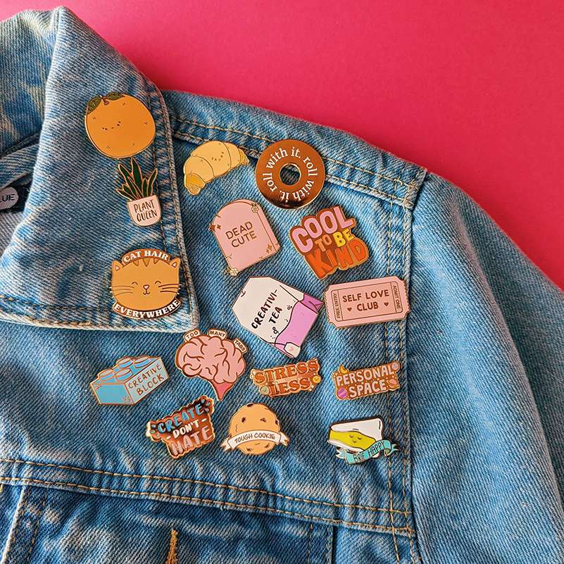 enamel pin styles