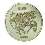 die struck coin