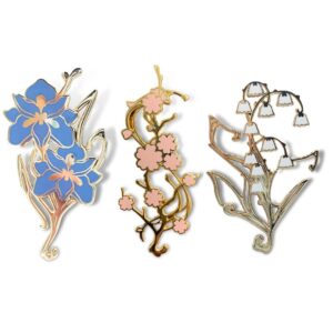 flower pins