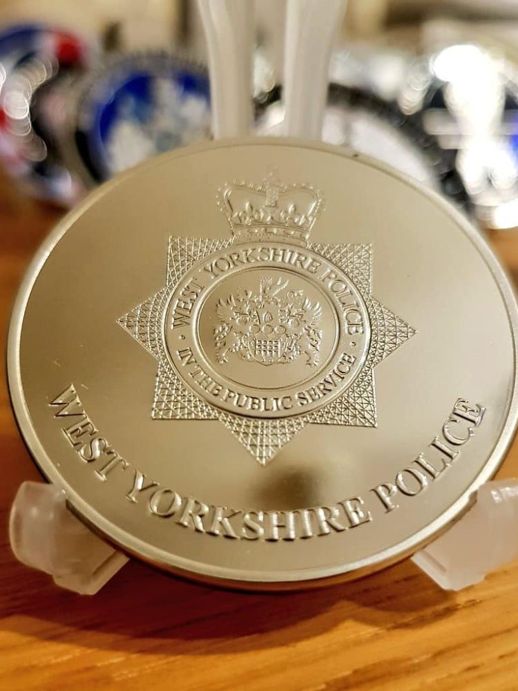 WEST YORKSHIRE POLICE challenge coin