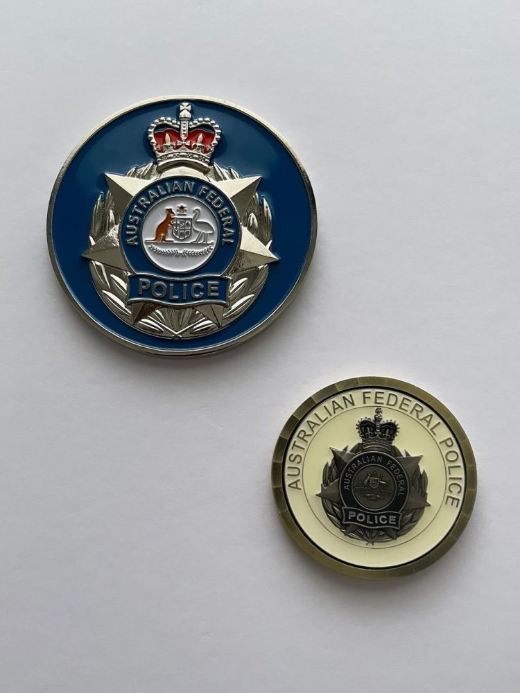 Austrian Federal Police challenge coin