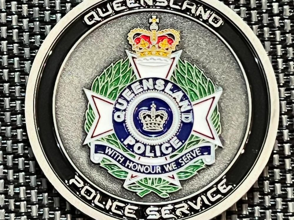 Queensland Police challenge coin